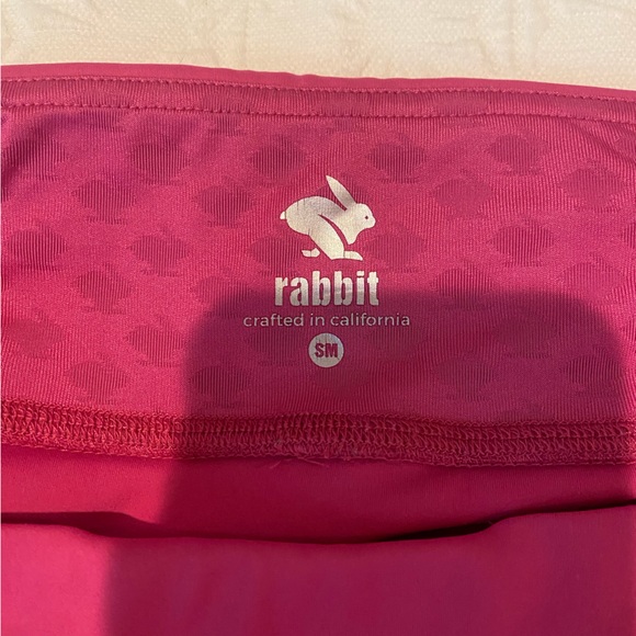 Bright pink Rabbit Running Leggings - Picture 7 of 7